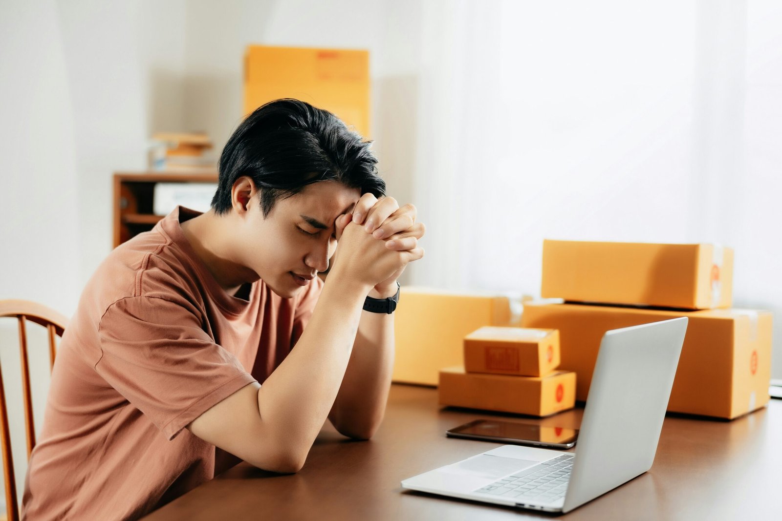 Moving day stress